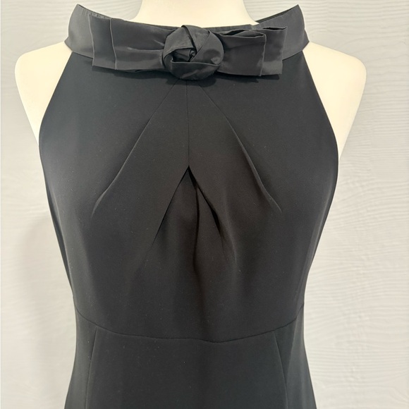 Moschino Black Bow Detail Midi Dress - Picture 3 of 7